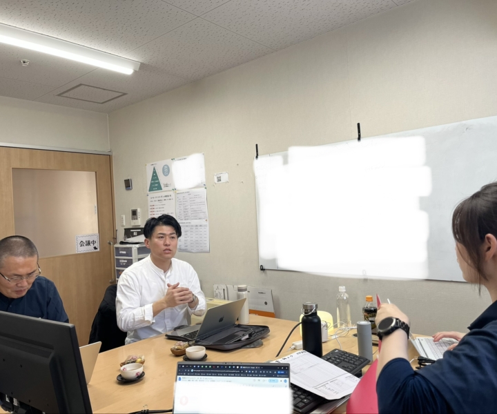 デイサービスへご指導いただきました。