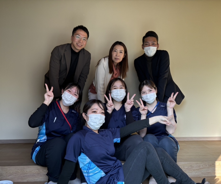 社会福祉法人ひだまり永田理事長とWJU中嶋さんに訪問看護事業所へ来ていただきました。