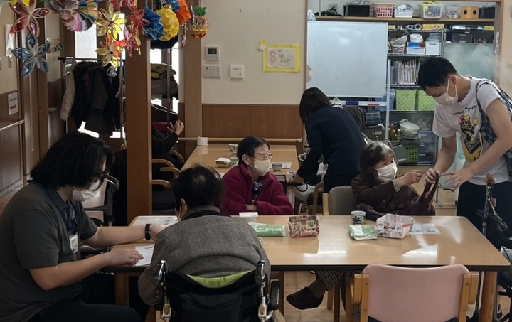 あうんデイサービス栗東、見学・体験が大賑わいでした。