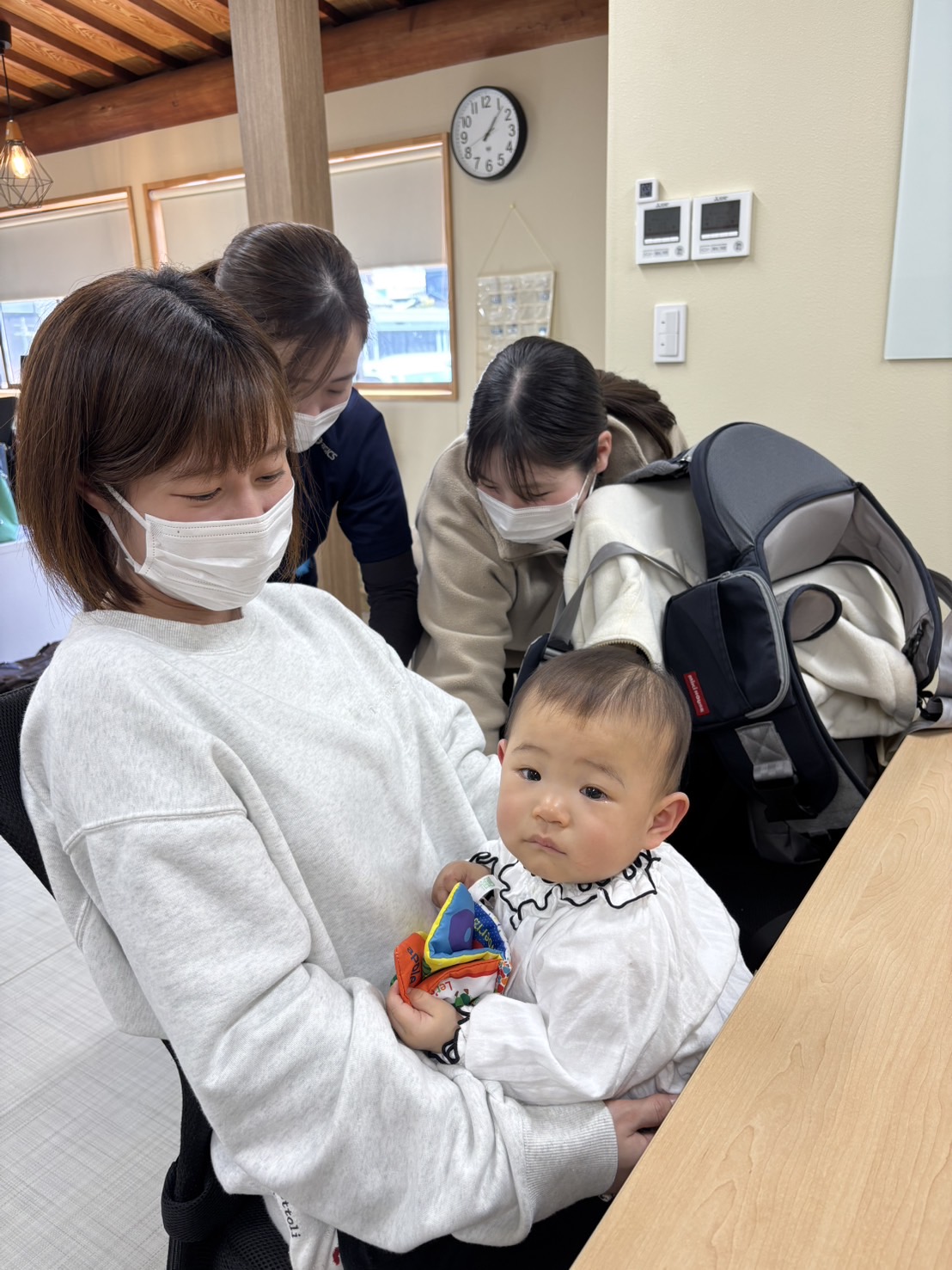 育休復帰のスタッフとの面談