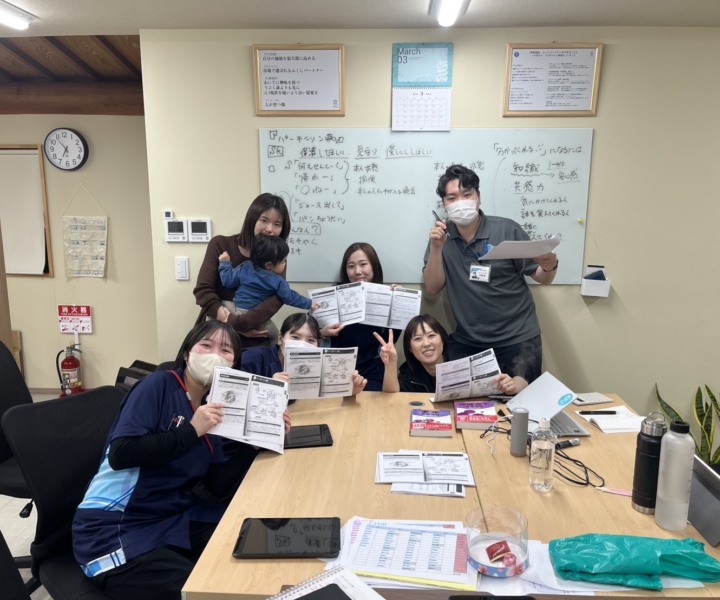 訪問看護事業所の勉強会でした。