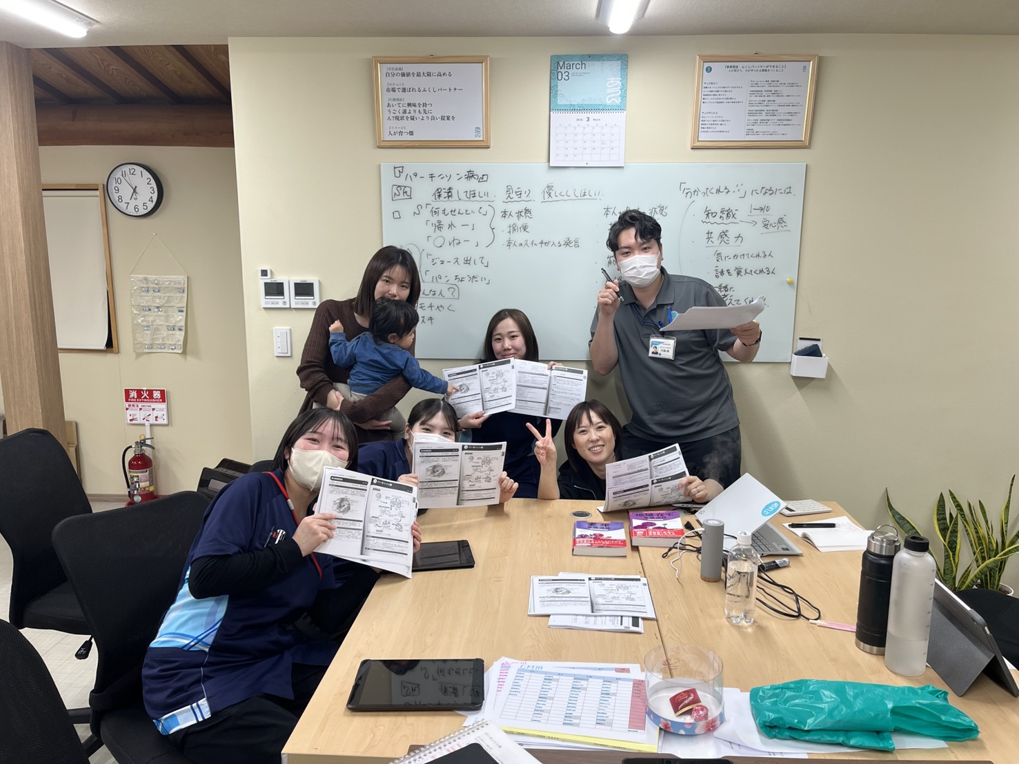 訪問看護事業所の勉強会でした。