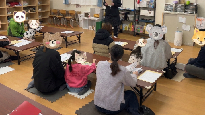 あうんキッズ大津の保護者説明会でした。