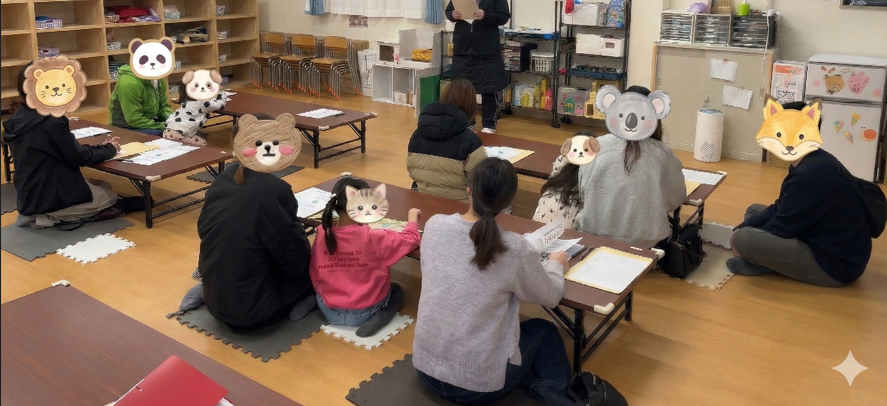 あうんキッズ大津の保護者説明会でした。